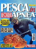 Pesca in Apnea n.70 DICEMBRE 2008 - copertina